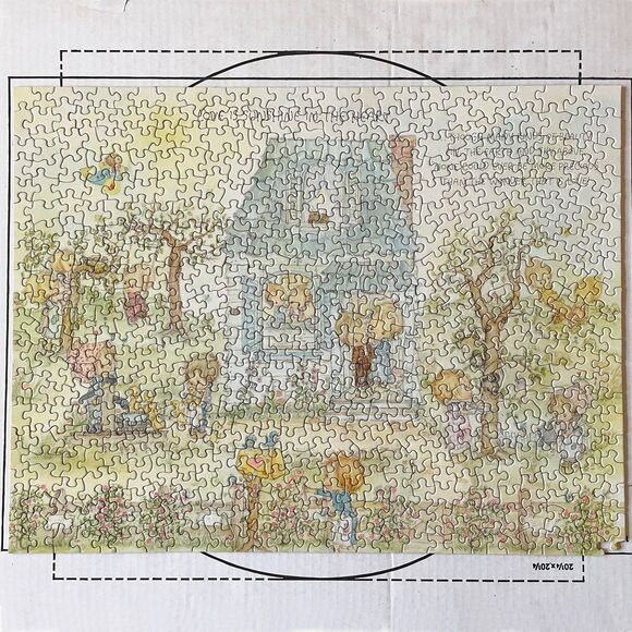 Vintage 1975 Betsey Clark Love is Sunshine in the Heart 500 Pc Springbok Puzzle - Picture 2 of 10